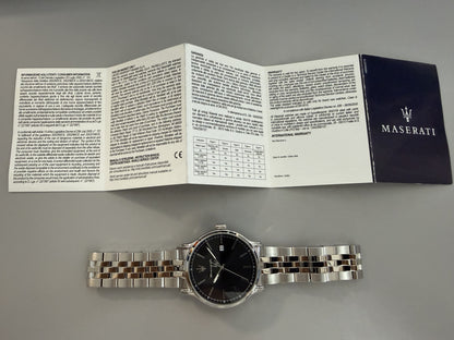 Orologio Uomo Maserati Epoca Solo Tempo in Acciaio Silver con Quadrante Antracite R8853118030