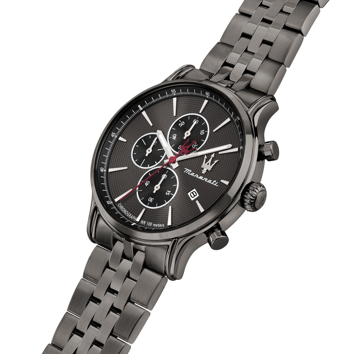 Orologio Uomo Maserati Epoca Cronografo in Acciaio Grigio con Quadrante Grigio R8873618036 - Arena Gioielli