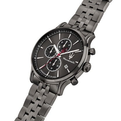 Orologio Uomo Maserati Epoca Cronografo in Acciaio Grigio con Quadrante Grigio R8873618036 - Arena Gioielli