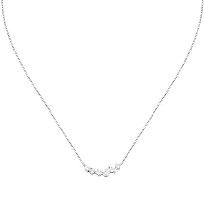 Collana Donna Morellato Riflessi Girocollo in Argento con Cubic Zirconia Bianchi SABC05 - Arena Gioielli