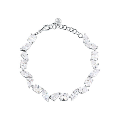Bracciale Donna Morellato Riflessi in Argento Silver con Cubic Zirconia Bianchi SABC06