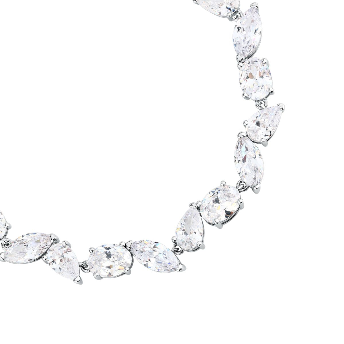 Bracciale Donna Morellato Riflessi in Argento Silver con Cubic Zirconia Bianchi SABC06 - Morellato