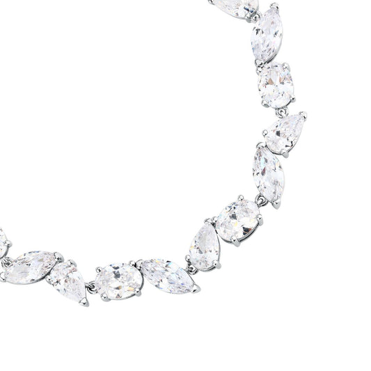 Bracciale Donna Morellato Riflessi in Argento Silver con Cubic Zirconia Bianchi SABC06 - Arena Gioielli  - Morellato