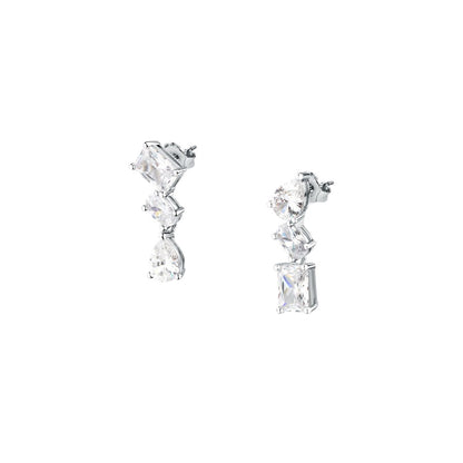 Orecchini Donna Morellato Riflessi Pendenti a Lobo in Argento con Cubic Zirconia Bianchi SABC09