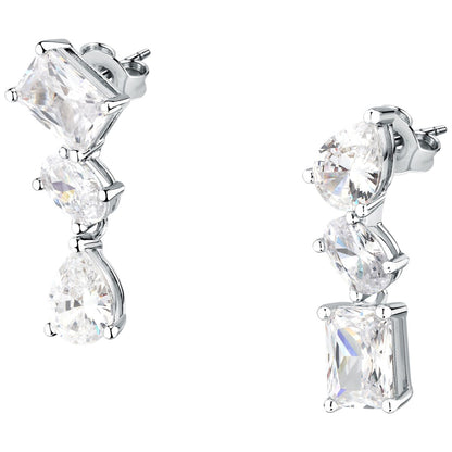Orecchini Donna Morellato Riflessi Pendenti a Lobo in Argento con Cubic Zirconia Bianchi SABC09