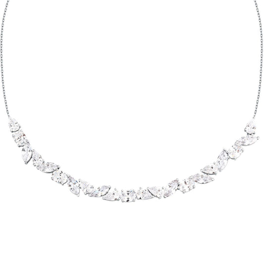 Collana Donna Morellato Riflessi Girocollo in Argento con Cubic Zirconia Bianchi SABC17 - Arena Gioielli - Morellato
