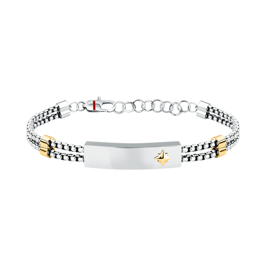 Bracciale Uomo Sector Marine Rosa dei Venti Acciaio SAGJ47 - Arena Gioielli - Sector