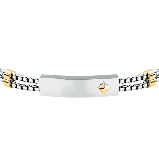 Bracciale Uomo Sector Marine Rosa dei Venti Acciaio SAGJ47 - Arena Gioielli - Sector