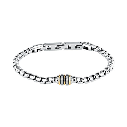 Bracciale Uomo Morellato Diamonds in Acciaio con Diamante Naturale SAUK08 - Arena Gioielli