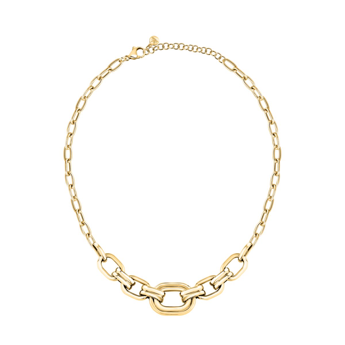 Collana Donna Morellato Vintage SAZJ01 a Catena in Acciaio Dorato 40+5 cm - Morellato