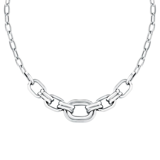 Collana Donna Morellato Vintage SAZJ02 a Catena in Acciaio Silver 40+5 cm - Morellato