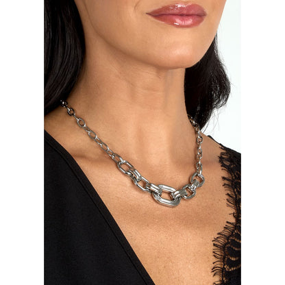 Collana Donna Morellato Vintage SAZJ02 a Catena in Acciaio Silver 40+5 cm