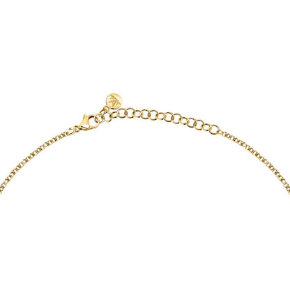 Collana Donna Morellato Vintage SAZJ03 in Acciaio Oro con Ciondolo Maglia Ovale 40+5 cm