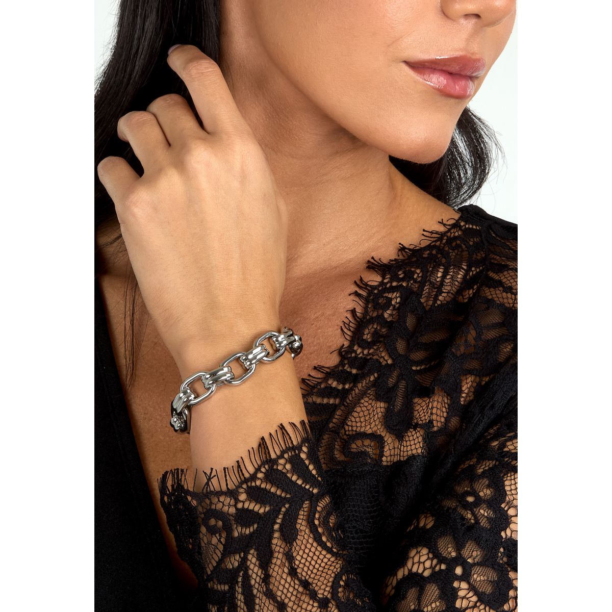 Bracciale Donna Morellato Vintage SAZJ04 a Catena in Acciaio Silver 17+3 cm - Morellato