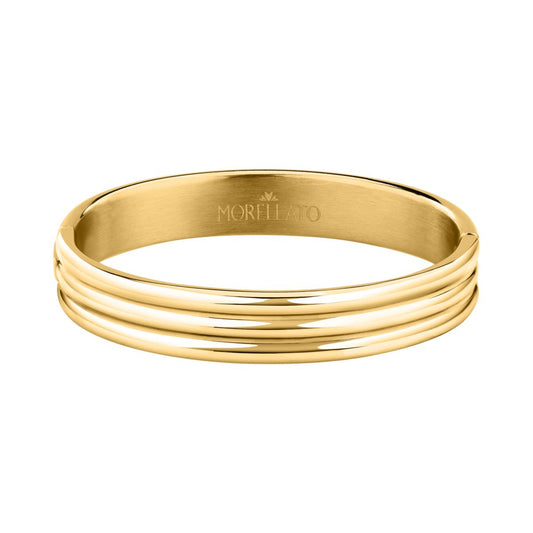 Bracciale Donna Morellato Vintage SAZJ22 Rigido in Acciaio Dorato 5,6x4,6 cm - Arena Gioielli  - Morellato