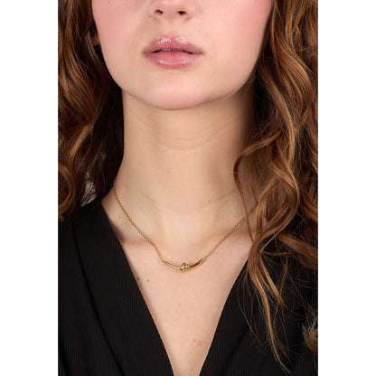 Collana Donna Morellato Legame SAZO03 in Acciaio Oro con Nodo Centrale