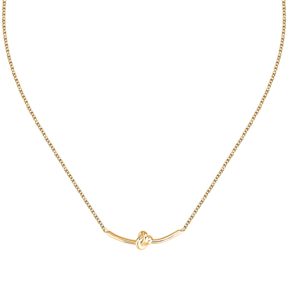 Collana Donna Morellato Legame SAZO03 in Acciaio Oro con Nodo Centrale - Morellato