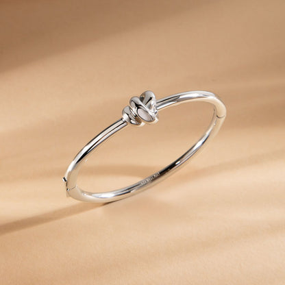 Bracciale Donna Morellato Legame Rigido in Acciaio Silver con Nodo Centrale SAZO07 - Arena Gioielli