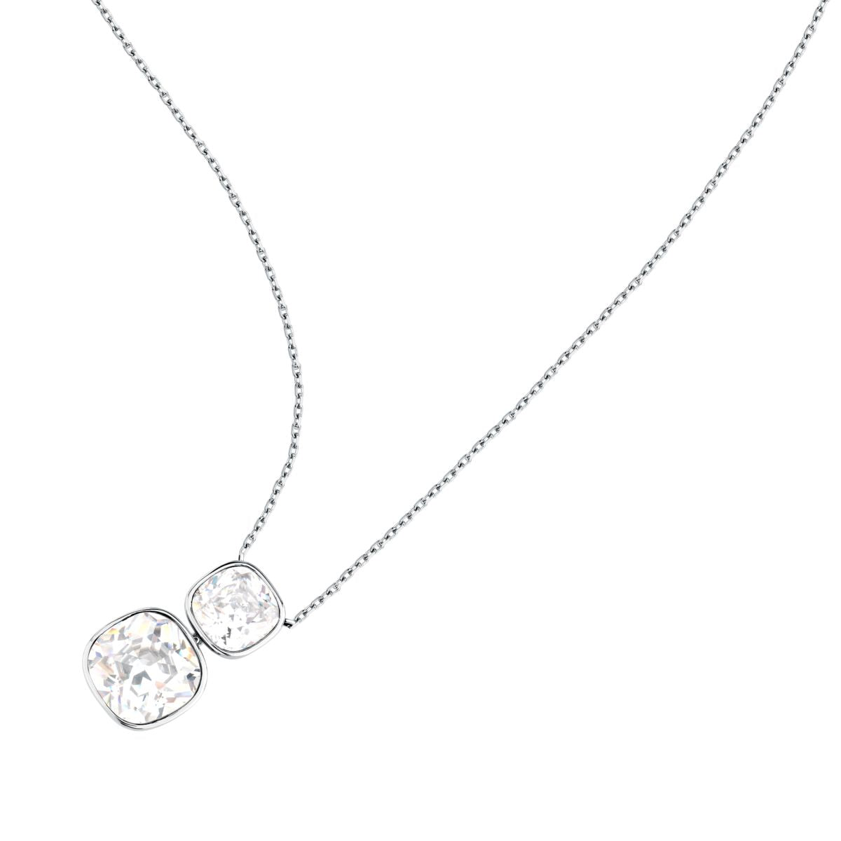 Collana Donna Morellato Cristalli Pendente in Acciaio con Cubic Zirconia Bianchi SAZW01 - Morellato