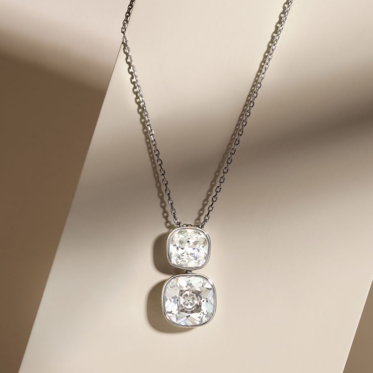 Collana Donna Morellato Cristalli Pendente in Acciaio con Cubic Zirconia Bianchi SAZW01 - Morellato