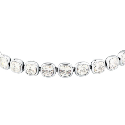 Bracciale Donna Morellato Cristalli Tennis in Acciaio con Cubic Zirconia Bianchi SAZW02 - Arena Gioielli