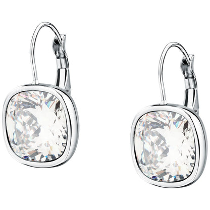 Orecchini Donna Morellato Cristalli a Lobo in Acciaio con Cubic Zirconia Bianchi SAZW03