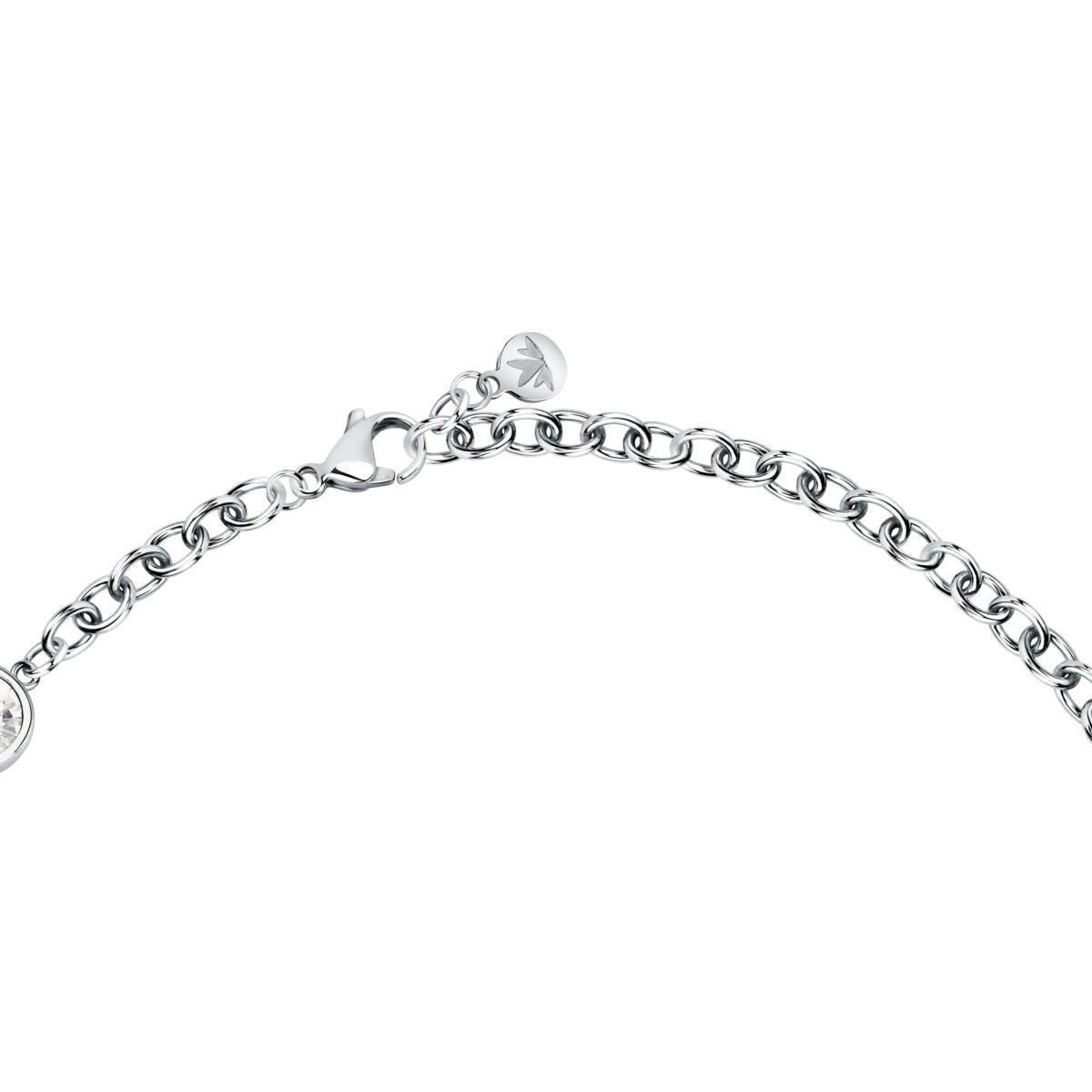Collana Donna Morellato Cristalli Tennis in Acciaio con Cubic Zirconia Bianchi SAZW04 - Morellato