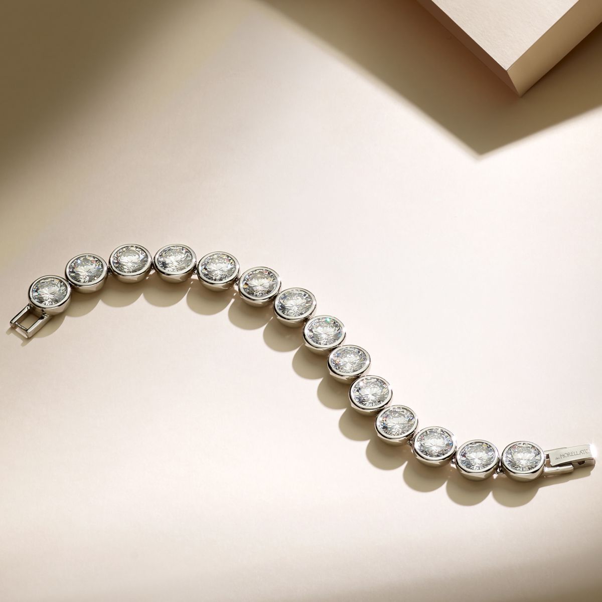 Bracciale Donna Morellato Cristalli Tennis in Acciaio con Cubic Zirconia Bianchi SAZW05 - Arena Gioielli - Morellato