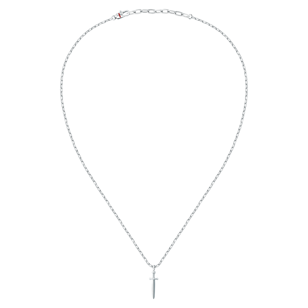 Collana Uomo Sector Basic con Pendente Spada in Acciaio Silver SZS172 - Sector