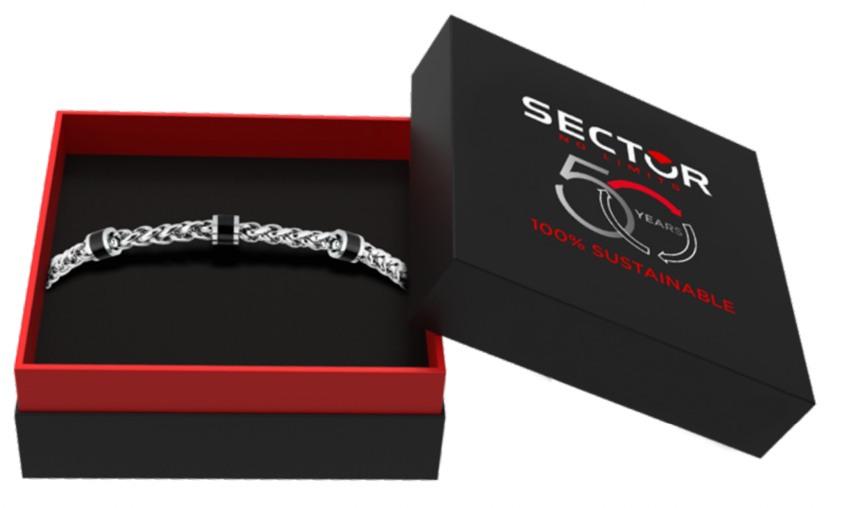 Bracciale uomo gioielli Sector Premium SAVK11 - Arena Gioielli 