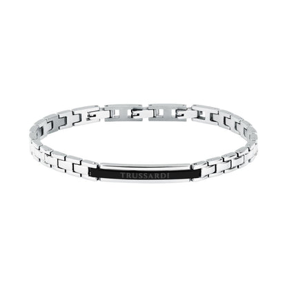 Bracciale Uomo Trussardi Acciaio Placca ID Bicolore TJAXV22 - Arena Gioielli