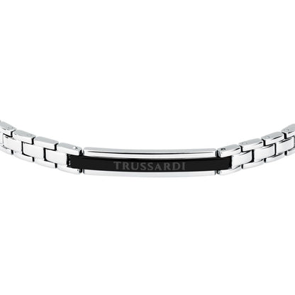 Bracciale Uomo Trussardi Acciaio Placca ID Bicolore TJAXV22 - Arena Gioielli