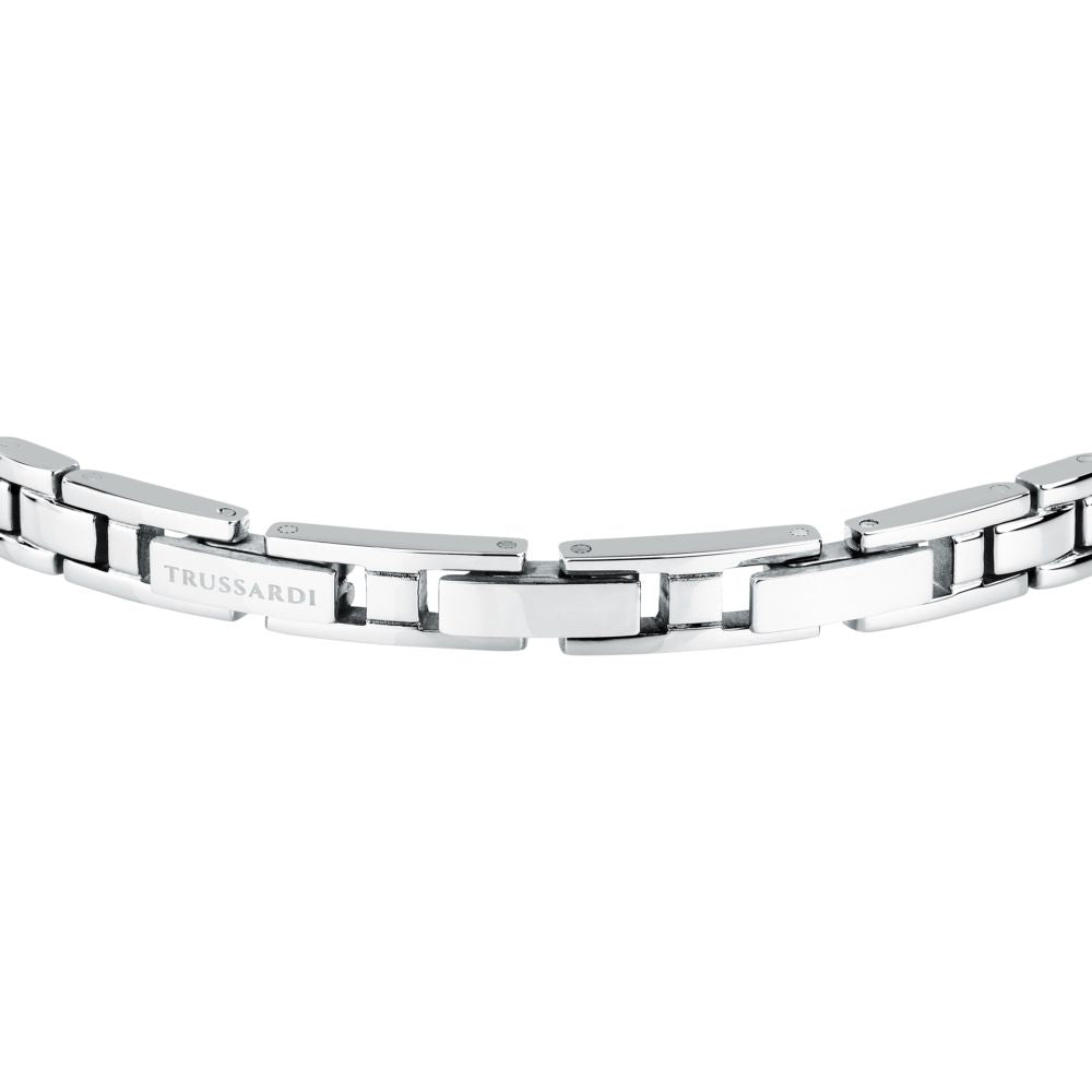 Bracciale Uomo Trussardi Acciaio Inossidabile Placca ID Bicolore TJAXV22 - Trussardi