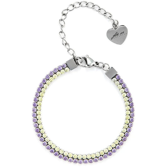 Bracciale tennis in acciaio Cesare Paciotti 4US 4UBR6333W - Arena Gioielli 