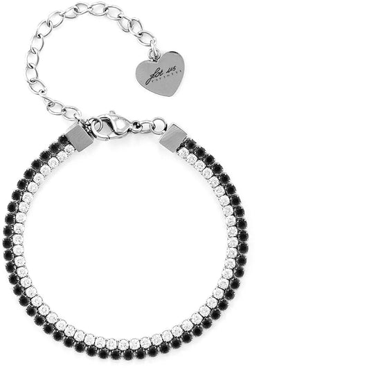 Bracciale tennis in acciaio Cesare Paciotti 4US 4UBR6324W - Arena Gioielli 