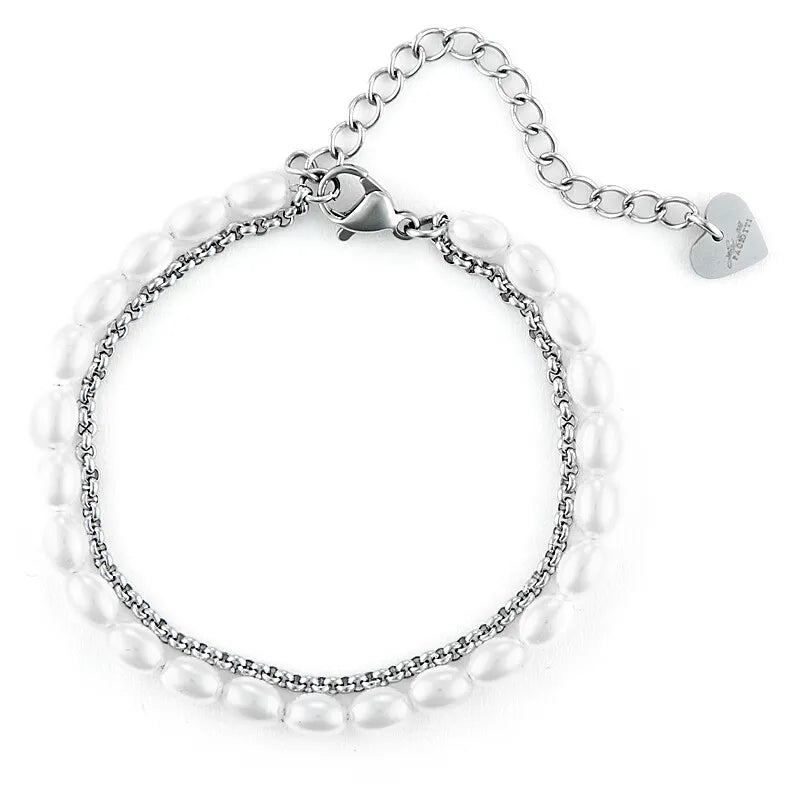 Bracciale donna acciaio 4US Cesare Paciotti 4UBR6465W - Arena Gioielli 