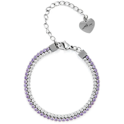 Bracciale tennis in acciaio Cesare Paciotti 4US 4UBR6329W - Arena Gioielli