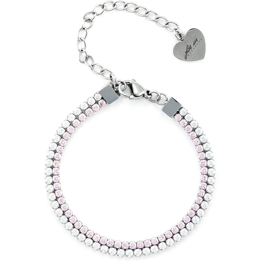 Bracciale tennis in acciaio Cesare Paciotti 4US 4UBR6327W - Arena Gioielli 
