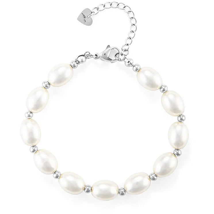 Bracciale donna in acciaio Cesare Paciotti 4US 4UBR6305W - Arena Gioielli 