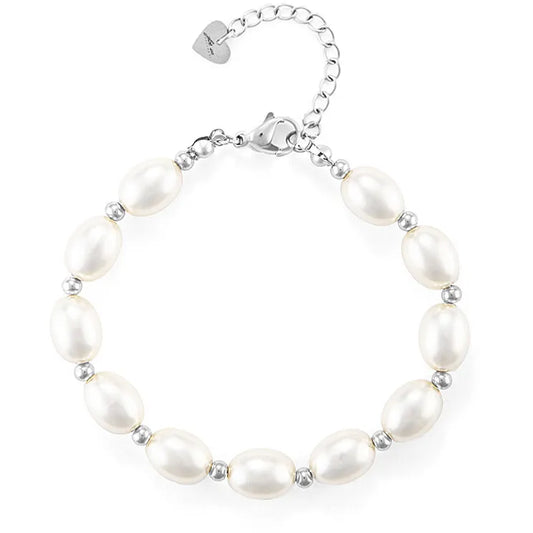 Bracciale donna in acciaio Cesare Paciotti 4US 4UBR6305W - Arena Gioielli 