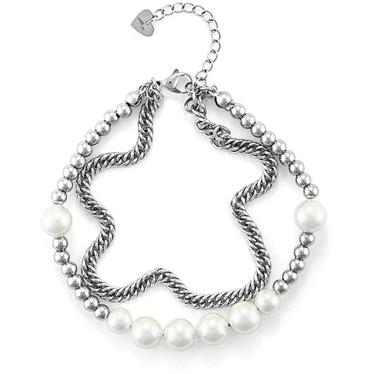 Bracciale donna in acciaio Cesare Paciotti 4US 4UBR6308W - Arena Gioielli 