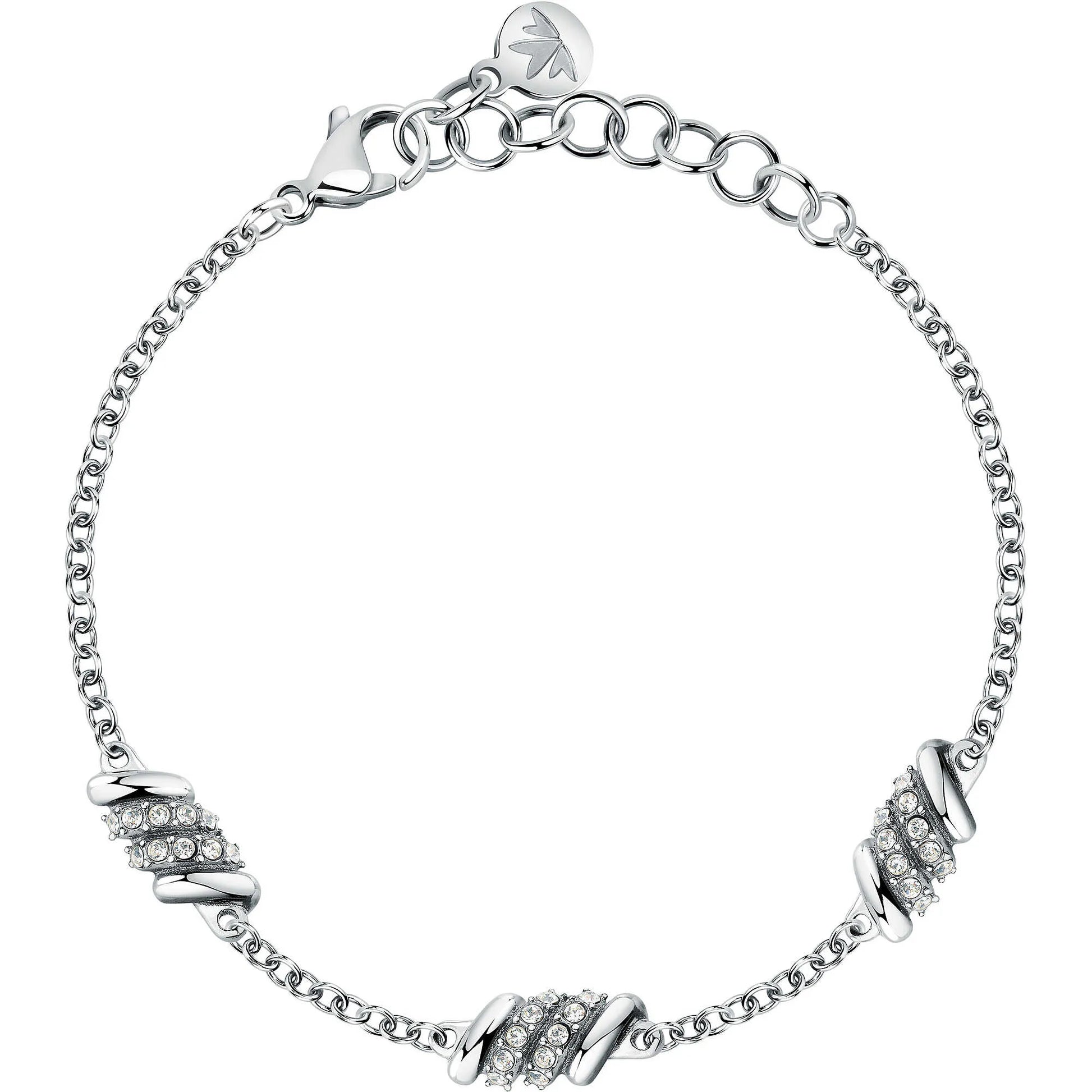 Bracciale donna Acciaio gioiello Morellato Torchon SAWZ06 - Arena Gioielli 
