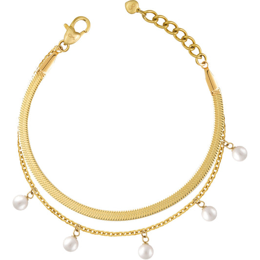 Bracciale donna gioielli Ops Objects Fable Pearls OPSBR-782 - Arena Gioielli 