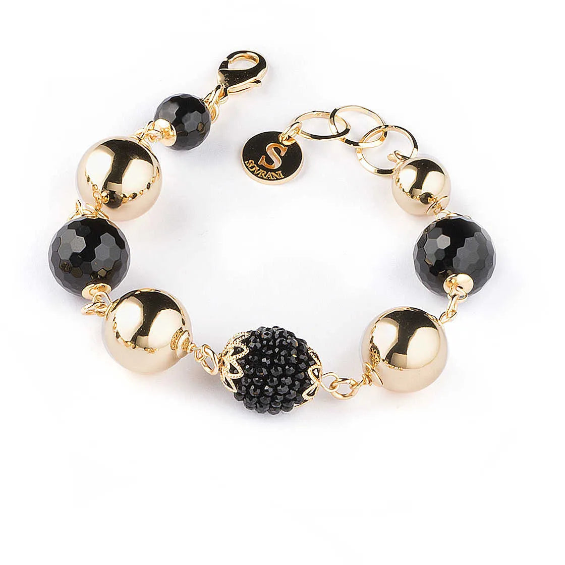 Bracciale donna in ottone Sovrani Crystal Magique J5783 - Arena Gioielli 