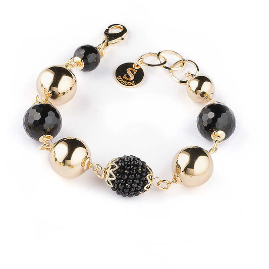 Bracciale donna in ottone Sovrani Crystal Magique J5783 - Arena Gioielli 