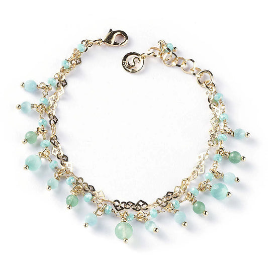 Bracciale donna in ottone Sovrani Crystal Magique J5589 - Arena Gioielli 
