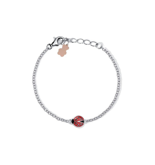 Bracciale Bambina Nanan NAN0685 – Coccinella Smalto Rosso - Arena Gioielli - Nanan