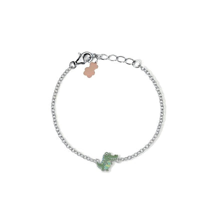 Bracciale Bambino Nanan NAN0680 – Dinosauro Smalto Verde
