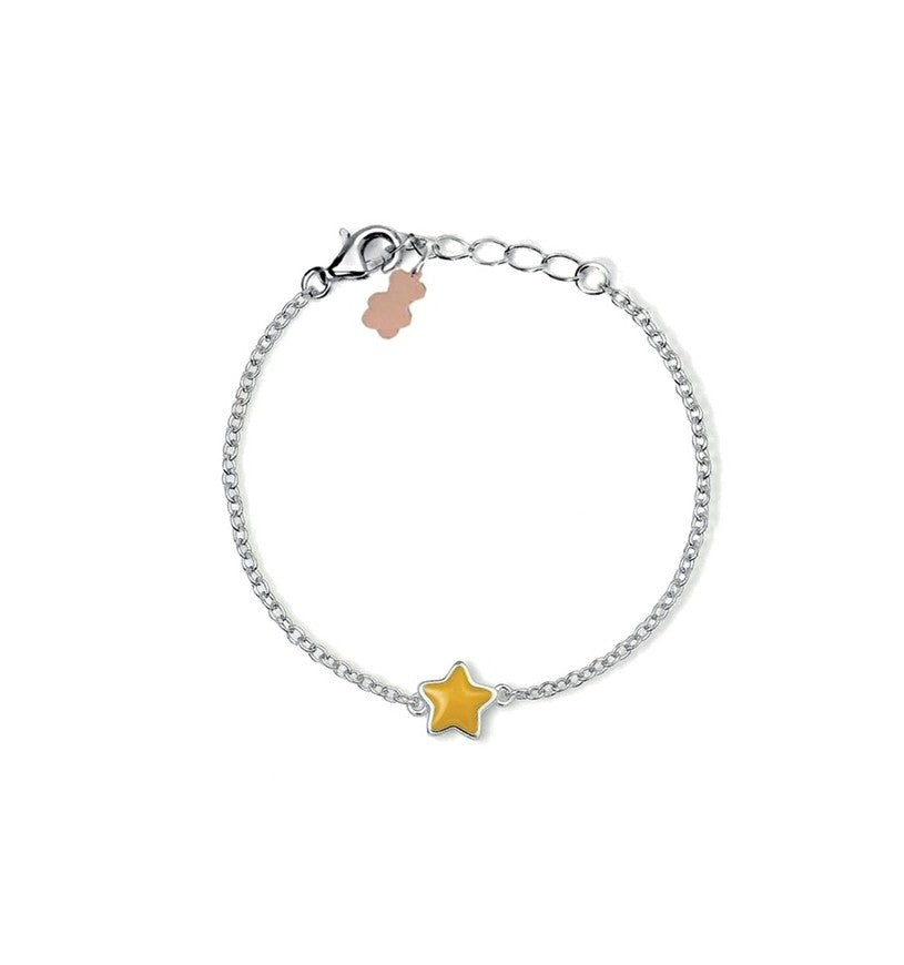 Bracciale Bambina Nanan NAN0675 – Stella Smalto Giallo Oro - Nanan