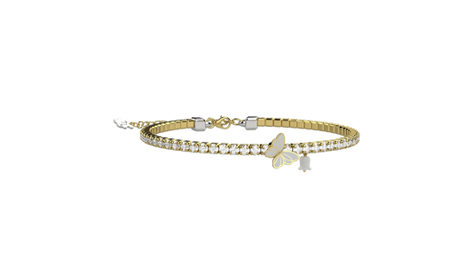 Bracciale argento tennis  bambina Nanan NAN0546